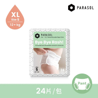 Parasol Clear + DryTM 新科技水凝果凍褲 5號/XL (24片/袋) 紙尿褲/褲型尿布/厚磅/舒緩/過敏/瞬吸/親膚/環保/寶寶/彌月/乾爽