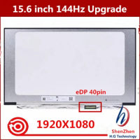 15.6" IPS 144Hz Laptop LCD Screen N156HRA-EA1 fit NV156FHM-N4K NV156FHM-N4G NV156FHM-N4N Matrix Display FHD 1920x1080 40pin eDP