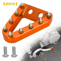 Rear Brake Pedal Step Tip Plate For KTM SX SXF EXC EXCF XCW XCFW XC XCF For Husqvarna 125 150 250 350 450 2016-2023 2020