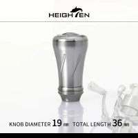 HIGHTEN Reel Handle Knob 19mm for Shimano Stradic Twinpower Daiwa Luvias Spinning Reel and Baitcasti