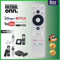 【𝐅𝐑𝐄𝐄 𝐁𝐀𝐓𝐓𝐄𝐑𝐘 𝐀𝐀𝐀𝐗𝟐】 REPLACEMENT FOR MECOOL ONN TV BOX ANDROID REMOTE CONTROL VOICE SMART TV 4K UHD 
