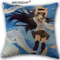 Shakugan No Shana Pillowcase Cotton Linen Square Zippered Pillow Cover Unique Design Customize Your Picture 45x45cm One Side