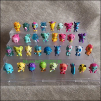 12 Pcs 3 cm Cute Cartoon Mini Dolls Hatchimals Figures Toys Models Randomly Sending PVC Action Figures Toys for Kids