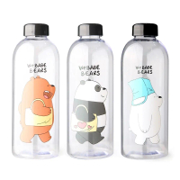 (BL-51) BOTOL MINUM PLASTIK 1500 ML MOTIF WE BABE BEARS BPA FREE  HARGA GROSIR