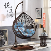 免運費/開發票 吊籃秋千家用小型吊椅藤椅搖籃椅鳥巢椅室內陽臺懶人單人吊床搖椅