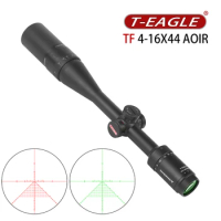 T-Eagle Caza Optics TF4-16x44AOIR Riflescope Tactical Rifle Scope Hunting Spotting Optical Collimator PCP Airgun Airsoft Sight