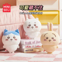 MINISO Kawaii Chiikawa Series Large Standing Plush Doll Anime Girly Heart Cute Children's Plush Toys Girls Gifts
