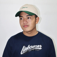 LINKSWEAR POLO CAP TOPI PRIA NCN - GREEN CREAM Caps