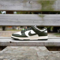 【NIKE 耐吉】Nike Dunk Low 復古 男鞋 休閒鞋 橄欖綠 HF5441-102