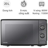 Toshiba Lò Vi Sóng Kết Hợp Nướng MM2-MG20PE(BM)VN 20 Lít - Xuất Xứ Thái Lan