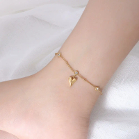 Gelang kaki Love mata Titanium