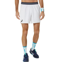 【asics 亞瑟士】7吋平織短褲 男款 PRO-FIT 海外版 網球下著(2041A301-100)