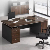 Computer Luxury Office Desk Drawers Cheap Storage Stand Laptop Drafting Office Desk Corner Scrivania Legno Office Furniture HDH