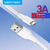 Vention Micro USB Cable 3A Fast Charging USB Data Cable Mobile Phone Cable for Xiaomi Samsung HTC LG Android Tablet USB Wire