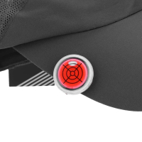 Golfer Slope Putting Level Reading Hat Clip / dengan Sensor Kemiringan