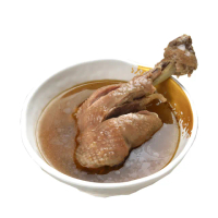 【上野物產】選用高檔食材 特別熬製麻油老薑土雞湯 X2包(500g±10%/包)