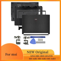 NEW For MSI GF63 8RC 8RD GF63VR MS-16R1 16R3 16R4 Laptop LCD Back Cover/Front bezel/Hinges Cover/Palmrest/Bottom Case