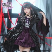 【臺灣公司優質服務】漫飆魔法少女小圓COS服曉美焰堂吉訶德聯動小洋裙cosplay動漫服飾