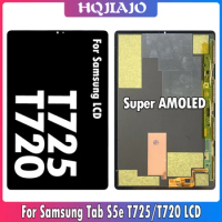 10.5" 100% Tested Super AMOLED LCD For Samsung Tab S5e T720 T725 Display Touch Screen For Samsung SM-T725 SM-T720 LCD