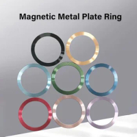 Metal Plate Ring for Magsafe Wireless Charger Iron Sheet Sticker Car Phone Holder Magnet Patch for iPhone 12 13 14 15