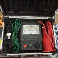 Fast arrival KYORITSU 3124S Analogue High Voltage Insulation Tester without Battery Charger 1K-10KV