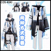 COS-KiKi Vtuber Nijisanji YouTuber Kamito Game Suit Cosplay Costume Handsome Uniform Halloween Party Role Play Outfit XS-XXL