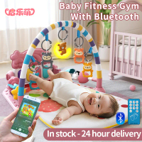 ON Sale   [[Qilemeng] Baby Play Gym Newborn Fitness Music Piano Mat Kick and Play Infant Activity Ma