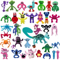 PRETTYGG】New Cartoon Garten Of Banban Soft Stuffed Plush Jumbo Josh Game  Animation Octopus Bird Monster Surrounding Dolls Toy Children's Birthday  Gifts