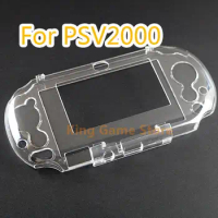 50pcs/lot Crystal Case Cover Transparent Protective Cover Shell Skin for Sony psv2000 Psvita PS Vita PSV 2000 Console Hard Case