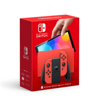 【最高9% 5000點回饋】    【Nintendo 任天堂】Switch OLED 款式 瑪利歐亮麗紅【三井3C】