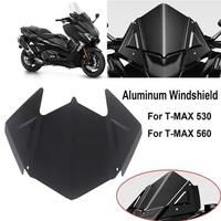 For Yamaha T-MAX 530 560 TMAX T MAX 2017-2020 2019 Motorcycle Windshield Windscreen Cover Aluminum Alloy Wind Shield Deflectore
