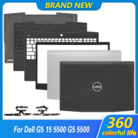 New For Dell G5 15 5500 G5 5500 Laptop LCD Back Cover Front Bezel Palmrest Upper Top Lower Bottom Case Socket 0FYCY8 01V5VW