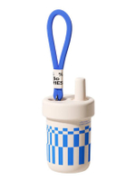 Chako lab รุ่น BoBo cup WHITEBLUE (แก้วน้ำเก็บร้อน/เย็น) ความจุ 485 มิลลิลิตร stainless316, ceramic 