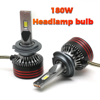 2PCS Lampu Depan Kereta 180W 18000LM Mentol Lampu Kereta Canbus LED H4 H8 H11 Mentol Canbus Berkuali