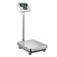 50kg 100kg 150kg 200kg industrial top loading bench digital weighing scale with label printer optional