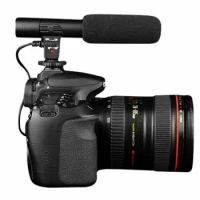 JINTU Professional Shotgun Condenser Camera Microphone for Canon EOS 1300D 4000D 200D 80D 70D 60D 700D 600D 100D T6i T6s T4i T5i