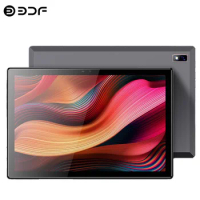 BDF New 10.1 Inch Android Tablets Octa Core 8GB RAM 256GB ROM 4G LTE Network AI Speed-up Tablet PC Dual SIM Dual 5G Wifi Type-C