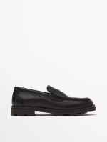 Massimo Dutti 皮革懶佬鞋