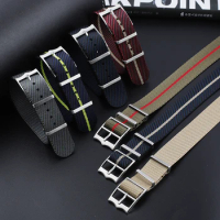 Nylon Watch Strap Premium Seatbelt Watchband 20mm 22m Military Sports Wristband Replacement for Tudor Watch Accessories