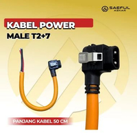 Kabel Power Kabel Soket Charger T2+7 Motor Listrik Lithium Socket Charger