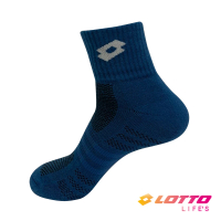 【LOTTO】TOP8 升級版 專業機能運動襪(藍-LT1CMW0171)