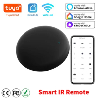 Tuya IR Smart Remote Control WiFi for Smart Home LG TV Air Conditioner work in Smart Life support Alexa and Google Smart Home