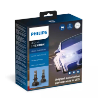 【Philips 飛利浦】LED頭燈PHILIPS Pro9000. 5800K H7(車麗屋)
