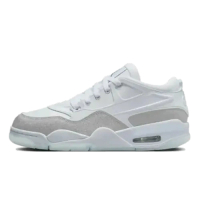 WMNS AIR JORDAN 4 RM WHITE METALLIC SILVER