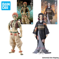 In Stock BANDAI Original Demon Slayer VIBRATION Ghost Version Five Kibutsuji Muzan&amp;Akaza Anime Model Gift Collect Figure
