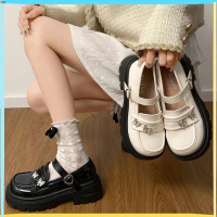 KIKINV [FULLBOX-QC] Giày nữ LOLITA chất da mềm mại JESSI 2 màu trẻ trung