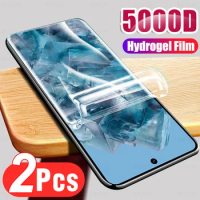 2Pcs Clear Hydrogel Film For Google Pixel 8 Pro 5G Safety Soft Screen Protector Not Glass Googe Gogle Pixel8 Pixel8Pro 8Pro 2023
