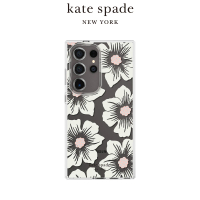 【KATE SPADE】Samsung Galaxy S24 Ultra 經典蜀葵(三星旗艦機時尚精品手機殼 軍規防摔)
