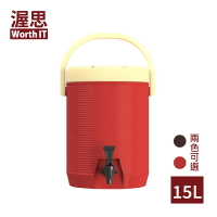 【渥思】304不鏽鋼內膽保溫保冷茶桶-15公升 [台灣製造 304不鏽鋼內膽]