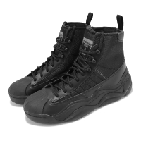 adidas 愛迪達 靴子 Superstar Millencon Boot W 女鞋 黑 高筒 休閒鞋 貝殼頭 愛迪達(IG5320)